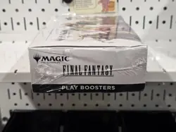 MTG Final Fantasy Play Booster Box New Sealed COSMETIC CREASING - Image 5