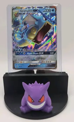 2019 Pokemon TCG Hidden Fates Gyarados GX SM212 Black Star Promo LP - Image 1