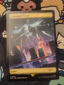 MTG Secret Lair Drop - Hatsune Miku - Command Tower - English NM - Image 1