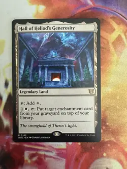 Hall of Heliod's Generosity Commander Wilds of Eldraine MTG Near Mint - Image 1