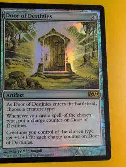 Door of Destinies. FOIL version Artifact Rare MTG Card. Core Set 2014. M14 - Image 4