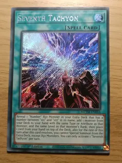 Yu-Gi-Oh! MZTM-EN016 | Seventh Tachyon | Secret Rare | 1st Edition | NM - Image 1