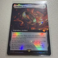 MTG The One Ring Tales Of Middle Earth LOTR extended Art Foil 380 NM - Image 1