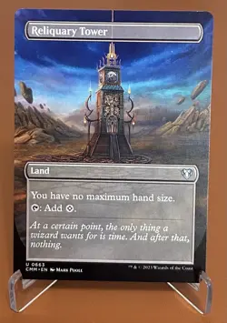 Reliquary Tower (Borderless) Commander Masters Regular - Image 1