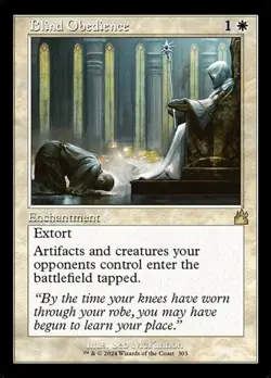 Blind Obedience - Retro Frame RVR NM MTG - Image 1