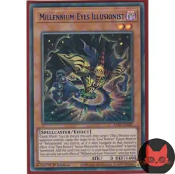 Yugioh Millennium-Eyes Illusionist LDS1-EN045 Blue Ultra Rare 1st Edition NM - Image 1