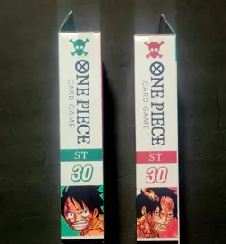 One Piece TCG Starter Deck ST-30 Luffy and Ace English 2 Sealed Boxes - Image 3