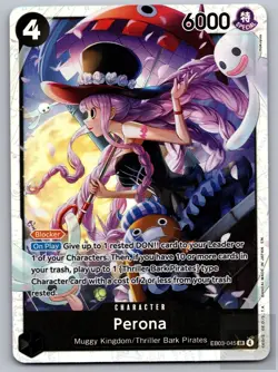 Perona (045) EB03-045 Extra Booster: One Piece Heroines Edition One Piece Foil - Image 1