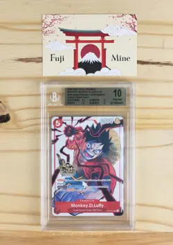 BGS 10 - ST01-012 Monkey.D.Luffy PR Promo Anniversary One Piece Card Game OP TCG - Image 1