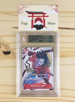BGS 10 - ST01-012 Monkey.D.Luffy PR Promo Anniversary One Piece Card Game OP TCG - Image 2