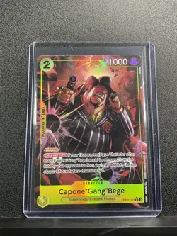 A Fist of Divine Speed Capone"Gang"Bege (101) (Alternate Art) #OP11-101 - Image 1