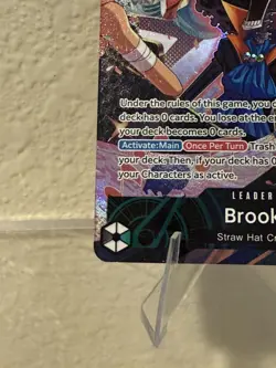 OP15-022 Brook Alt Art Leader Adventure on Kami’s Island One Piece TCG English - Image 3