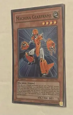 Yugioh Machina Gearframe SDMM-EN002 Super Rare 1st Edition LP Yu-Gi-Oh! - Image 5