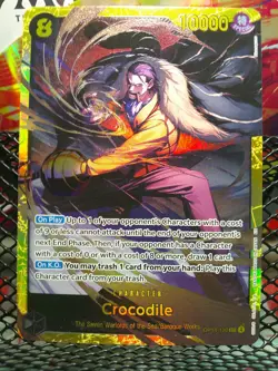 Crocodile OP14-120 SEC NM OPTCG - Image 1