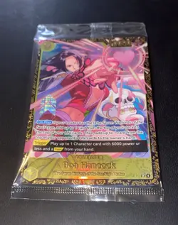 One Piece Card Game OP-14 Boa Hancock Top 64 Card, English, Sealed - Image 1
