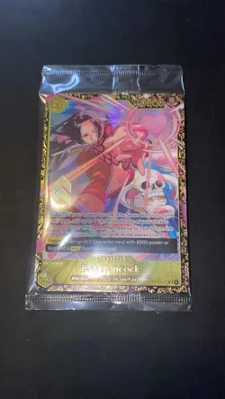 One Piece Card Game OP-14 Boa Hancock Top 64 Card, English, Sealed - Image 3
