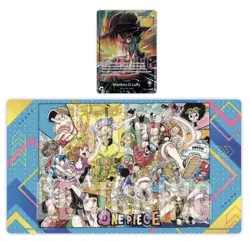 One Piece Card Game Official Playmat Limited Edition Vol.5 + Promo Card PRESALE - Image 1