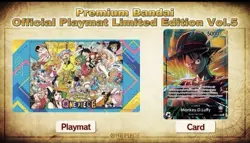 One Piece Card Game Official Playmat Limited Edition Vol.5 + Promo Card PRESALE - Image 2