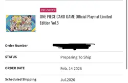 One Piece Card Game Official Playmat Limited Edition Vol.5 + Promo Card PRESALE - Image 3