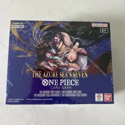 One Piece The Azure Sea's Seven Booster Box OP14 English Sealed Case Fresh - Image 1
