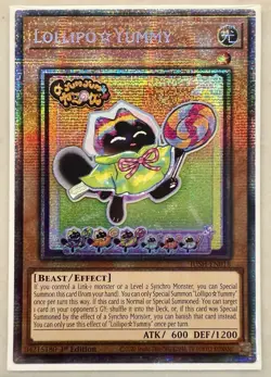 Yu-Gi-Oh! Starlight Rare Lollipo Yummy JUSH-EN018 1st Edition NEAR MINT - Image 1