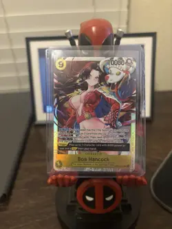 Boa Hancock OP14-112 Super Rare The Azure Sea's Seven One Piece Foil LP - Image 1