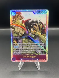 Gol. D. Roger (SR) Op13-064 One Piece Card Carrying On His Will English - Image 1