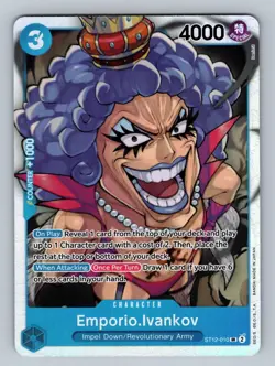 Emporio.Ivankov ST12-010 Starter Deck 12: Zoro and Sanji One Piece Foil NM/M - Image 2