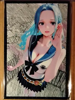 Nefertari Vivi One Piece Illustration A6 Art Board - Image 1