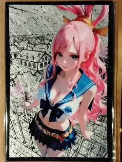 Princess Shirahosi One Piece Illustration A6 Art Board - Image 1