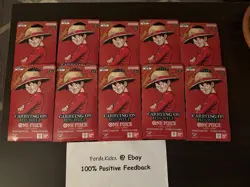 One Piece TCG: Carrying On His Will Sleeved Booster OP-13 English (LOT OF 10) - Image 1