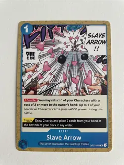 Slave Arrow OP07-056 Regular 500 Years Into The Future One Piece Regular - NM - Image 1