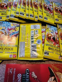 18x One Piece OP-15 Adventure on KAMI's Island sleeved booster packs Plus OP-13 - Image 2