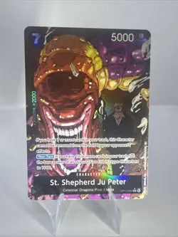 ONE PIECE St. Shepherd Ju Peter OP13-084 Special Foil Carrying On EN 5000 7C - Image 1