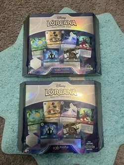 X2-Disney 100 Lorcana D100 Gift Set Collector’s Edition Rise Of The Floodborn - Image 1