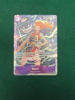 One Piece TCG Nami OP09-070 Promo (Gengar Nami AKA Zeus) - Image 1