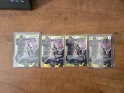 4x Playset One Piece TCG Trafalgar Law OP10-119 SEC English Royal Blood - Image 1