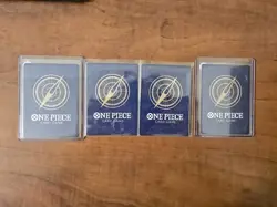 4x Playset One Piece TCG Trafalgar Law OP10-119 SEC English Royal Blood - Image 2