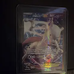 Pokemon TCG Mewtwo EX Holo Promo XY125 XY 170 HP Psychic Basic Card - Image 1