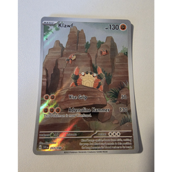 Pokemon Klawf 217/198 SV01 Scarlet & Violet Illustration Rare Holo Card 130 HP - Image 1