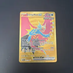 Pokemon TCG Roaring Moon EX Sv04: Paradox Rift Hyper Rare Holo Card 262/182 - Image 1