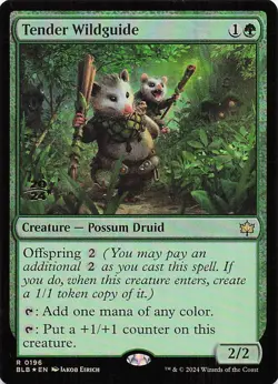 Tender Wildguide R Prerelease Cards 196 NM - Image 1