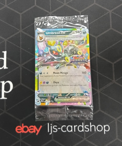 Umbreon ex Prismatic Evolutions 060/131 Stamped Sealed Promo Pokemon Card T1 - Image 1