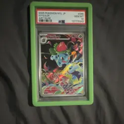 Pokemon 2025 M1L JP PSA Graded Bulbasaur Ivysaur Venusaur 3-Card - Image 2