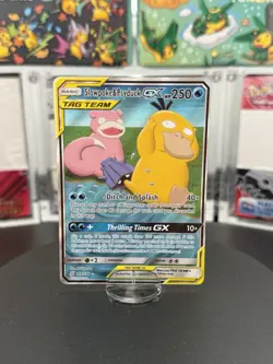 Unified Minds Pokemon Slowpoke and Psyduck Tag Team GX Card 218/236 - Image 1