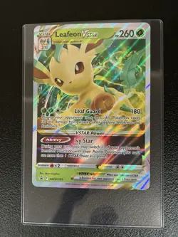 Glaceon and Leafeon VStar Holo Jumbo Oversize - Promo Pokemon Cards - Image 2