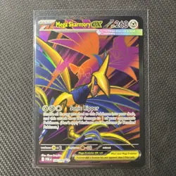 Mega Skarmory Ex 106/88 Perfect Order Pokemon TCG Full Art Holo Card - Image 1