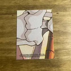 Pikachu Sticker Card - Pokemon Topps The First Movie - Image 2
