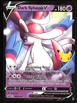 Pokemon Dark Sylveon V SWSH134 SWSH: Sword & Shield Promo Cards Holo Promo NM - Image 1