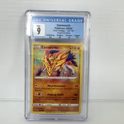 PSA CGC 9 - Zamazenta 102/185 - Amazing Rare Vivid Voltage - Graded Pokemon Card - Image 1
